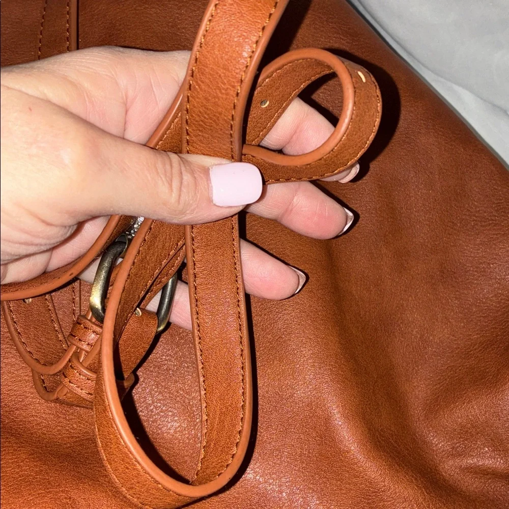 Antik‎ Kraft Brown Crossbody Bag